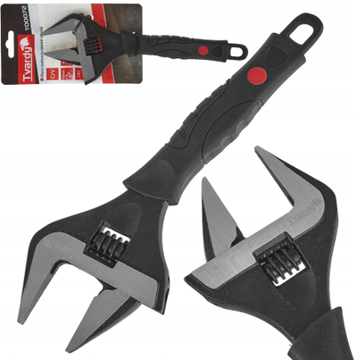 Çelës i rregullueshëm Tvardy, 10", hapje 0–50 mm, CrV