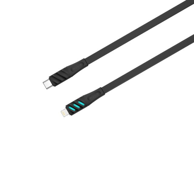 Kabull karikues Havit CB6255, USB C në Lightning, 1 m, 27 W, i zi