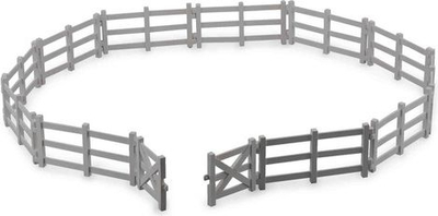 Сет играчка-ограда Collecta White Fence Set Deluxe, бела ограда, 004-89471