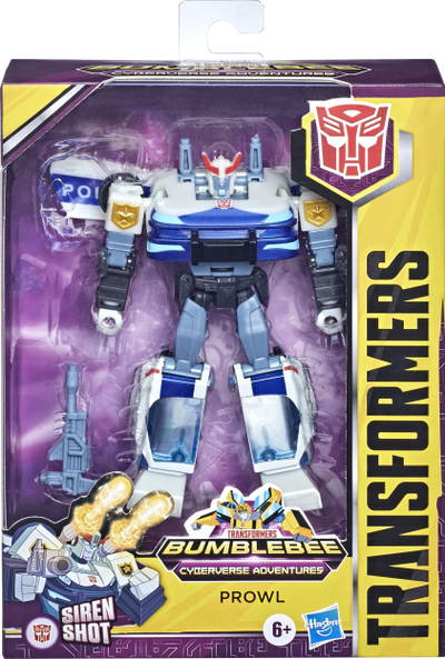Figurë aksion Hasbro Transformers Cyberverse Deluxe Class, që kthehet, me aksesorë, shumëngjyrëshe
