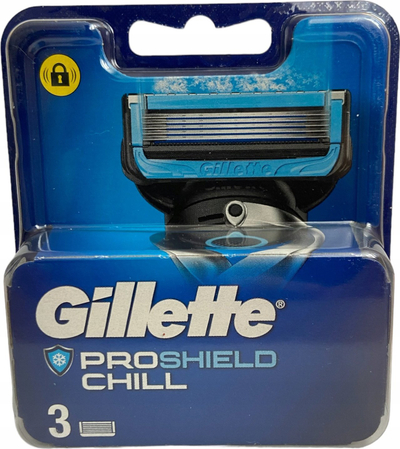 Koka rroje Gillette Proshield Chill, 3 copa, për Fusion Proglide
