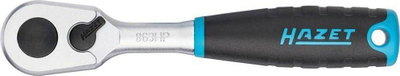 Çelës racë Hazet 863HP, 1/4", 90 dhëmbë, ngjyrë e zezë