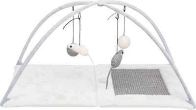 Mat gërvishtës për mace Trixie, 33 cm, i hirtë