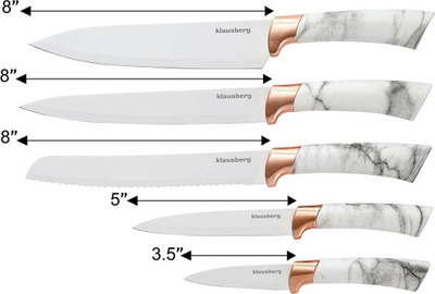 Сет тенџериња Klausberg KB 7800, 6 делови, дијаметар околу 20 cm, сребрен
