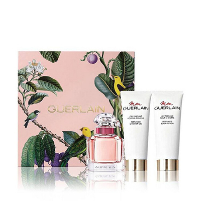 Set Guerlain Bloom of Rose, EDT 50 ml + xhel dushi 75 ml + losion trupi 75 ml