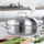 Kapak tenxhereje Fissler Orig Profi Collection 2, 28 cm, çelik inoks, argjendtë