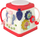 Kub edukativ LEAN Toys 15142, me melodi edhe drita, shumëngjyrësh