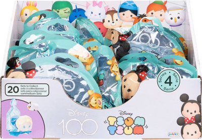 Figurë misterioze Disney Jakks Pacific Tsum Tsum 100, seria 4, një figurë, shumëngjyrëshe