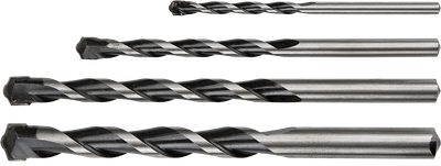 Set shpuesesh për beton Graphite 57H746, 4 copë, 4-10mm