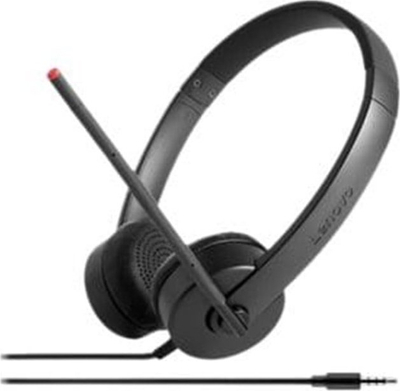 Kufje me mikrofon stereo Lenovo Essential, të zeza