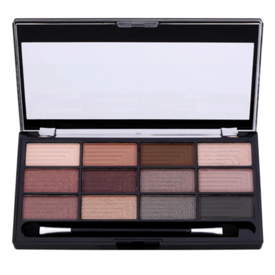 Paletë hijesh për sy Freedom Makeup London Freedom Pro 12 Stunning Smokes, 12 g
