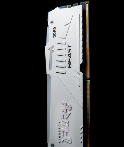 Module të memories Kingston Fury Beast White RGB 64GB (2x32GB) DDR5 5200 CL36, AMD EXPO