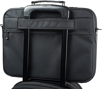 Çantë laptopi Addison Webster 300015, 15.6", poliester, e zezë