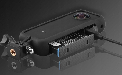 Kornizë mbrojtëse PULUZ PU587B për Insta360 ONE X2, ABS, mekanizëm i shpejtë, e zezë
