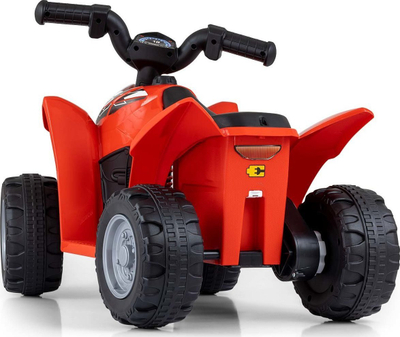 Motoçikletë elektrike fëmijësh Milly Mally Honda TRX 250X, bateri, 3 km/h, e kuqe