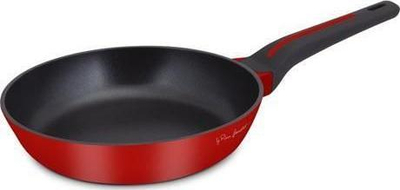 Tigan LAMART LT1178 ALUE, 24 cm, alumini i derdhur, i kuq