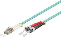 Kabllo optike MicroConnect Duplex LC ST OM3 50 125µm 1m