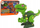 Lodër dinosaur për montim me dorë, plastike, jeshile