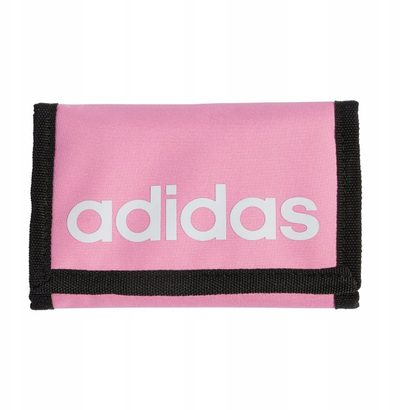 Portofol Adidas Linear Wallet KE5715, poliester i ricikluar, i zi