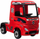 Makina elektrike për kalamaj Mercedes Actros HL358, me telekomandë 2.4G, me drita edhe audio, e kuqe