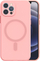 Maskë telefoni Mocco për iPhone 14 Plus, soft, MagSafe, rozë