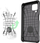 Kuti mbrojtëse Hurtel Hybrid Armor për Samsung Galaxy A22 4G, hibride, silver