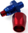 Lidhës rrotullues TurboWorks AN10 drejt, 3/8" NPT, alumini, i zi