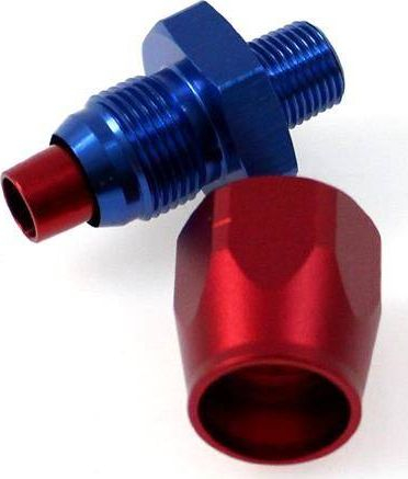Lidhës rrotullues TurboWorks AN10 drejt, 3/8" NPT, alumini, i zi