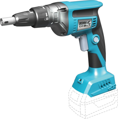 Kaçavidë me shirit Dedra SAS+ALL, brushless, 18V, pa bateri