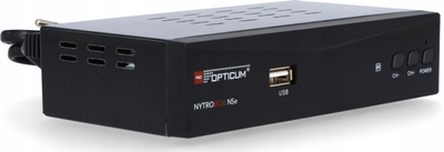 Tuner dekoder Opticum Nytrobox NSe, DVB-T2 HEVC H.265, Full HD 1080p, i zi