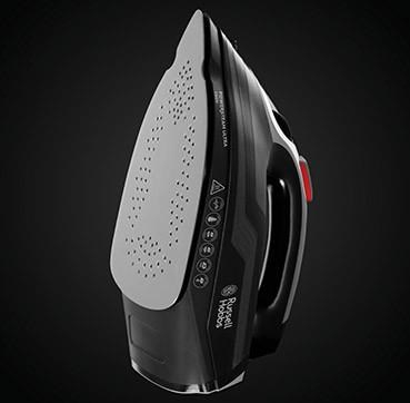Hekur me avull Russell Hobbs PowerSteam Ultra 20630 56, 3100W, pllakë qeramike, i zi
