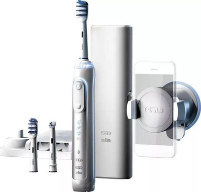 Furçë elektrike për dhëmbë Oral-B Genius 8000N TriZone, e bardhë
