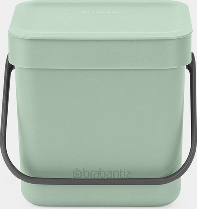 Koshi mbeturinash Brabantia Sort &amp; Go, 3L, plastik, jeshile jade