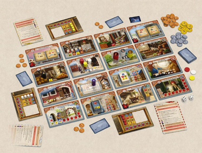 Lojë tavoline Portal Games Istanbul Big Box, edicion i plotë, 2 5 lojtarë, shumëngjyrëshe