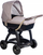 Karrocë lodër për kukulla Smoby Inglesina Baby Iridio, për kukulla deri 42cm, lartësi 54cm, gri