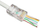 Konektor rrjeti MicroConnect CON6UTPE, RJ45, Cat6 UTP, 100 copa, transparent