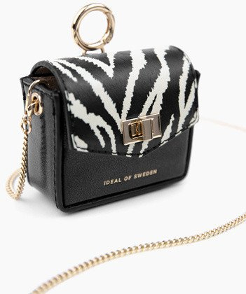 Торба за слушалки Ideal of Sweden Ava Mini Bag, за AirPods, со ремен, црна