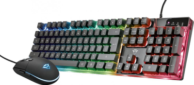 Trust Gaming GXT 838 Azor Сет од Тастатура и Глушец, Црн