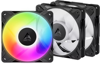 Ventilator PC Arctic P12 Pro A-RGB LN, 120mm, set 3 copë, i zi