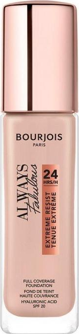 Fondatinë fytyre Bourjois Always Fabulous Extreme Resist, SPF20, mbulim i plotë, 300 Rose Sand 30ml