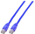 Kabllo rrjeti EFB Elektronik RJ45 Cat.6, U/UTP, 3m, CCA, LSZH, blu