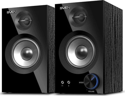 Kaltoparlantë kompjuteri Sven SPS-621, 2.0, 28W RMS, të zinj