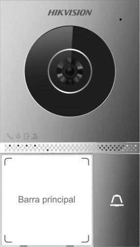 Stacion dere Hikvision DS-KV7413EY-IME2, kamerë 2MP, IP65, argjendtë