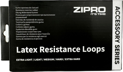 Set palestrë Zipro Ripped + Gumy Mini Band, stol multifunksional force, 5 shirita rezistence, i zi