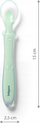 Lugë silikoni për bebe BabyOno Silicone Spoon, 6m+, mente