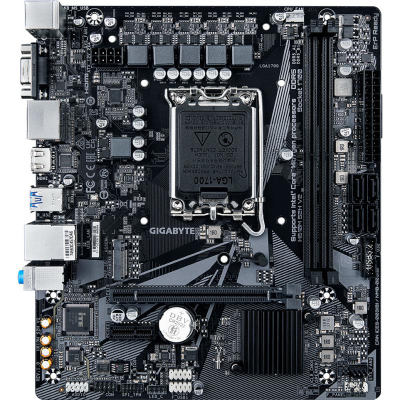 Pllakë amë Gigabyte H610M S2H V2, DDR5, socket LGA1700, e zezë