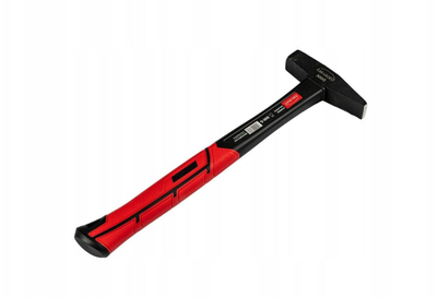 Çekiç mekanik Abraboro Locksmith, 300 g, me dorezë SOFT GRIP, gri