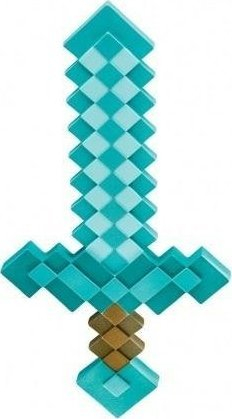 Shpatë lodër Minecraft Diamond Sword, për kostum, blu