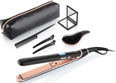 Piaster flokësh ETA Fenité 9336 90010, 45W, 150 230°C, e zezë