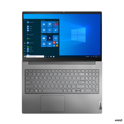 Laptop Lenovo ThinkBook 15, 15.6", AMD Ryzen 3 4300U, 12 GB RAM, 512 GB SSD, i hirtë